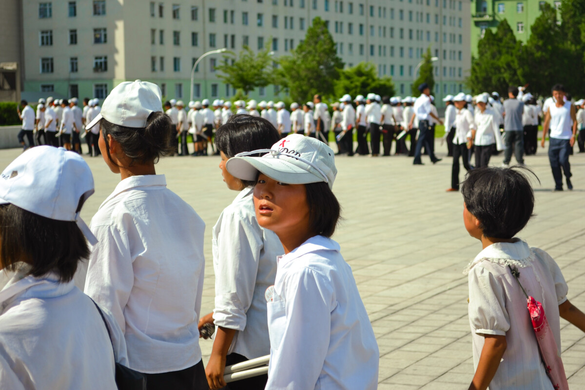A north koreas girl in kim ilsung square pyongyang | nk insider