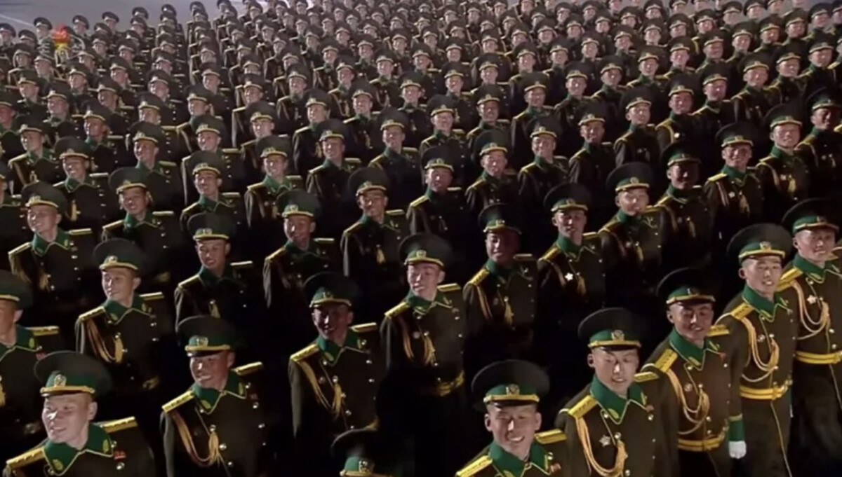 Law enforcement at the 9th congress of the workers party parade | nk insider